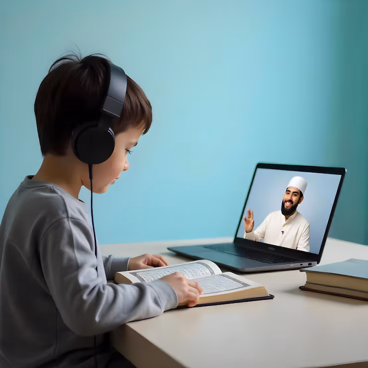 Boy reciting his Hifz lesson – how to memorize Quran and never forget